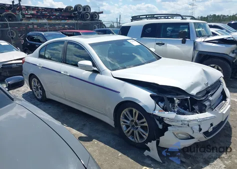 2012 Hyundai Genesis 3.8 из США, поврежденный, VIN KMHGC4DD2CU203197